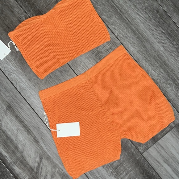 Knit two piece set- Orange - Picture 9 of 10